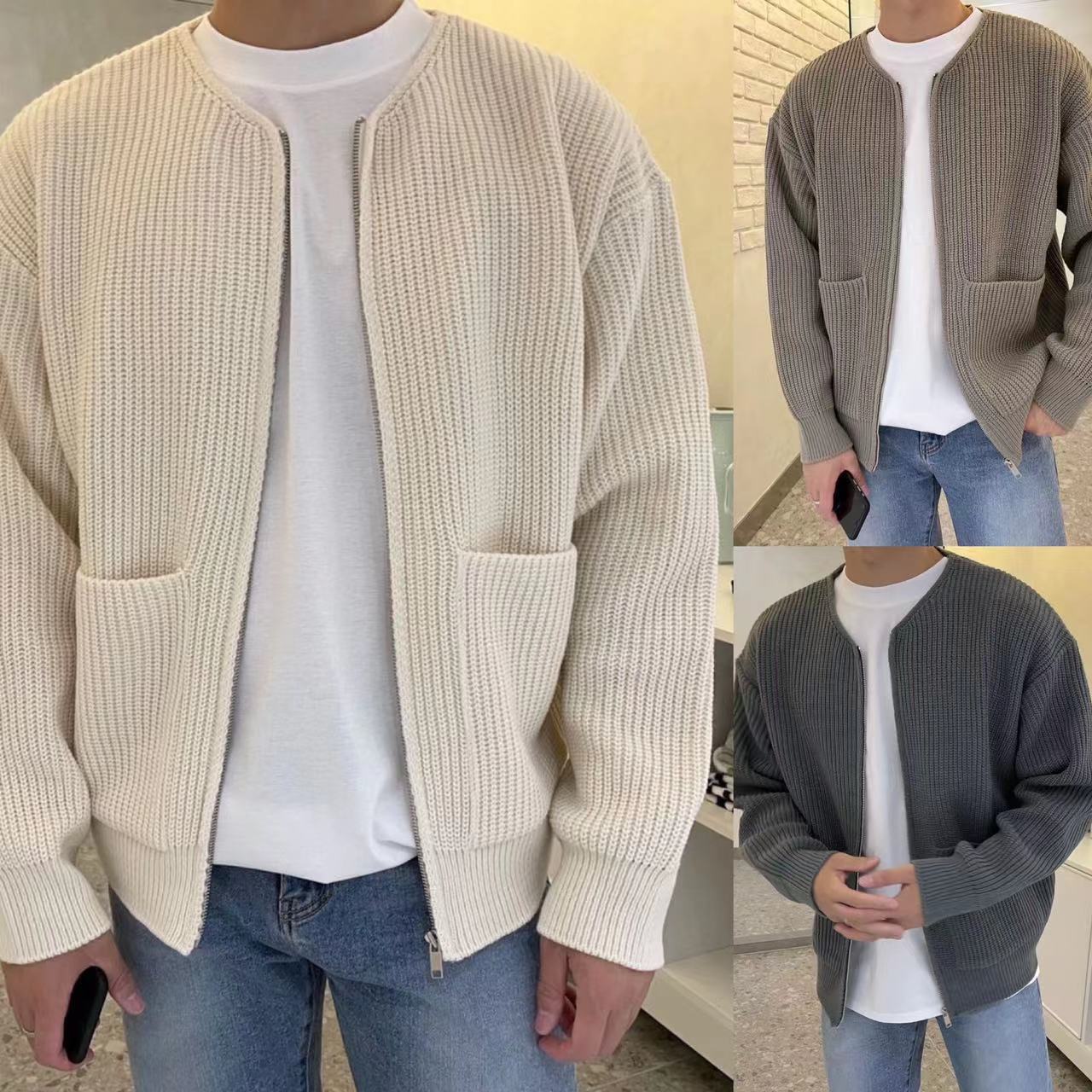 Knitted Cardigan vest - Davide