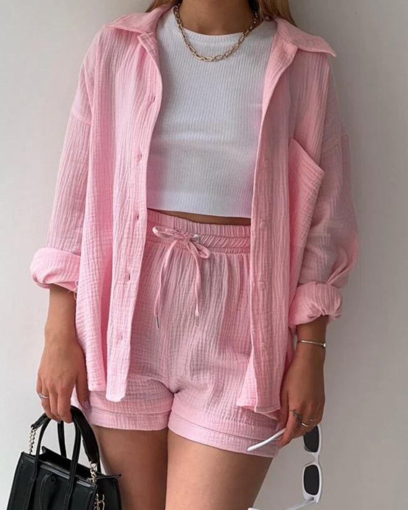 KATOENEN SET VOOR DAMES | CHARLOTTE™