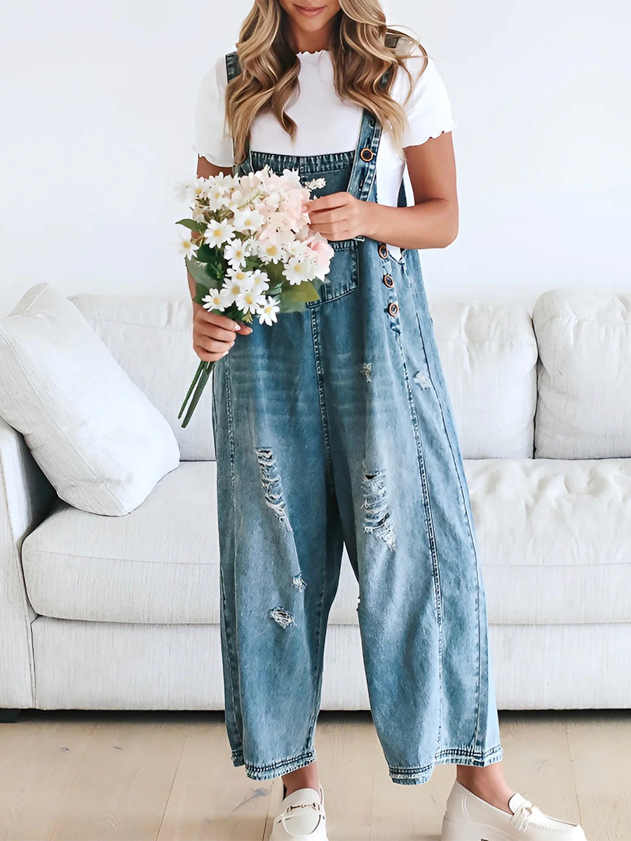 Denim tuinbroek - Jacky