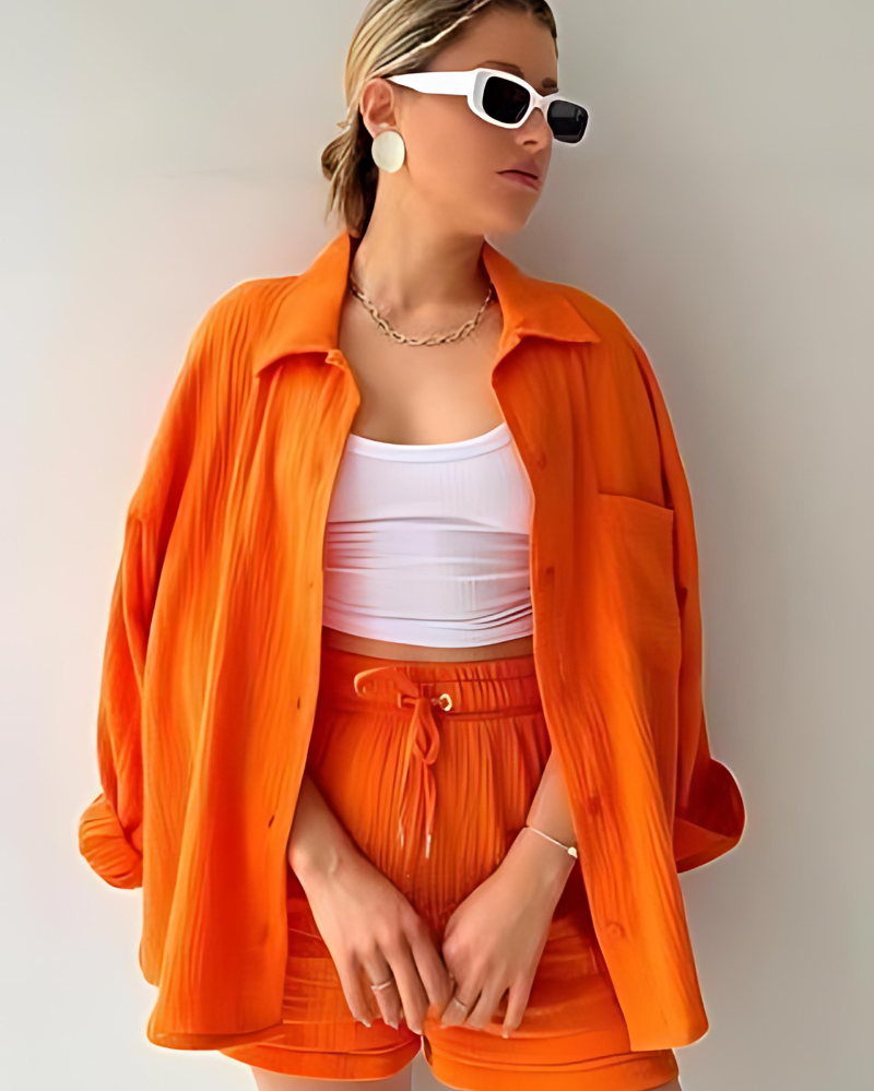 KATOENEN SET VOOR DAMES | CHARLOTTE™