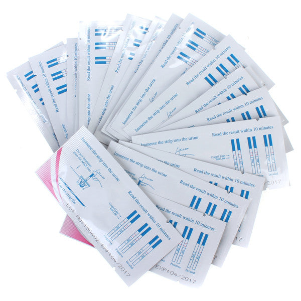 Ovulatiestrips 20stuks - Bepaal de vruchtbare dagen