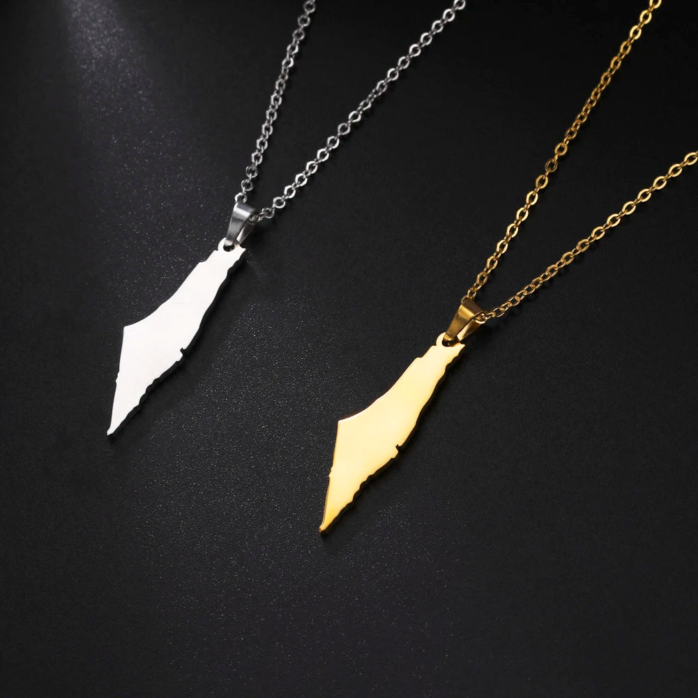 PALESTINA KETTING - SILVER/GOLDEN PLATED