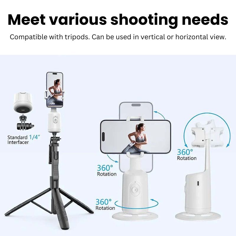 PO1 - AI Smart Gimbal met Auto Tracking