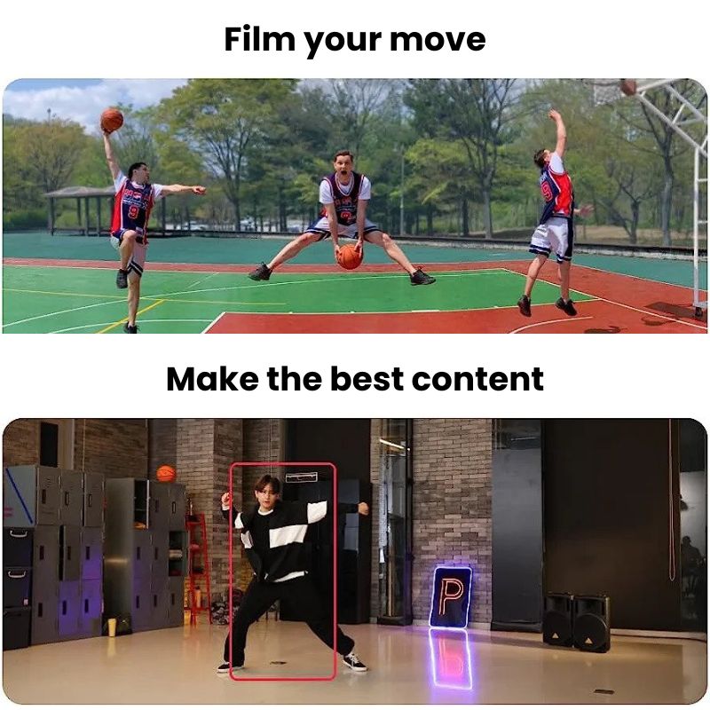 PO1 - AI Smart Gimbal met Auto Tracking