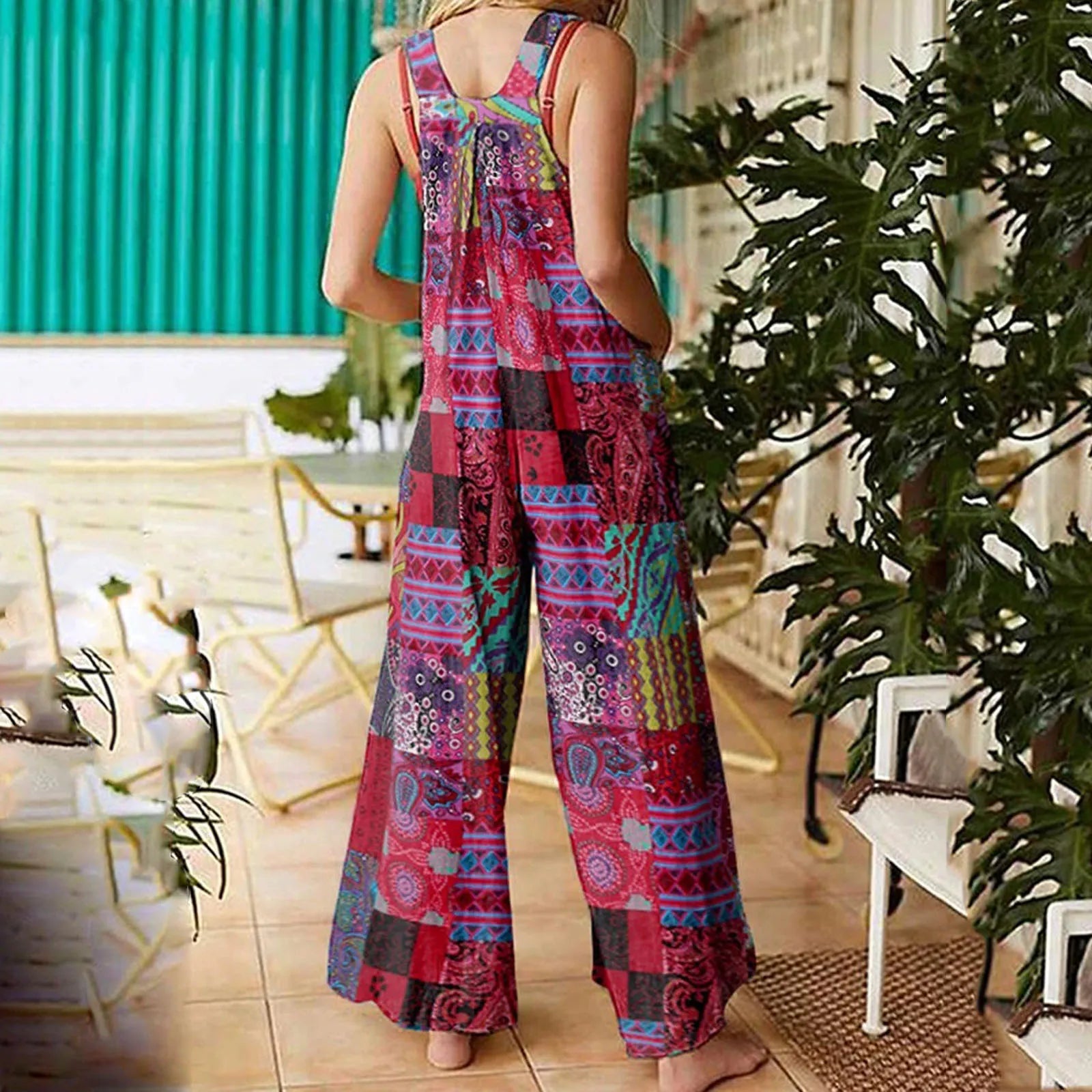 Kleurrijke Jumpsuit - Sylvana