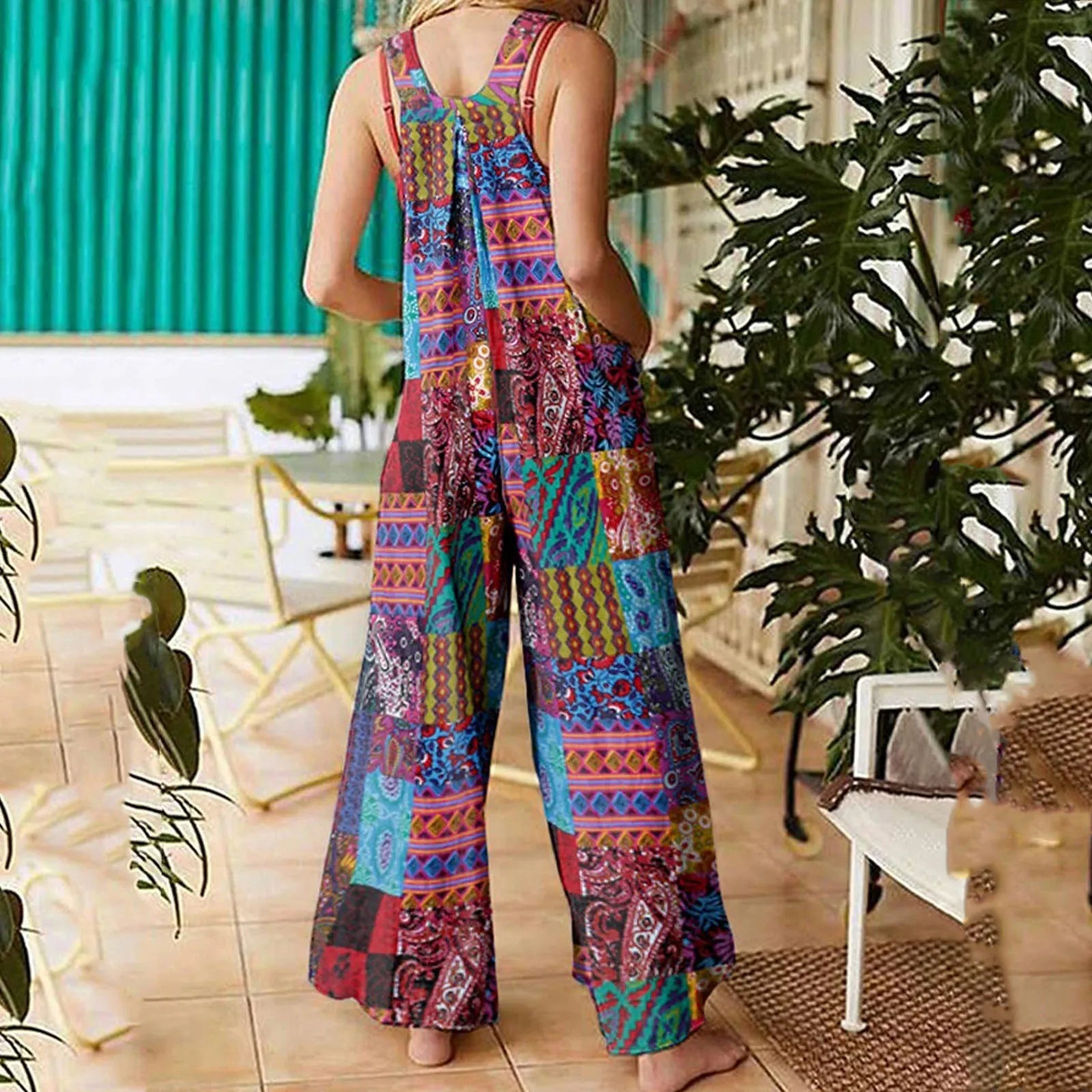Kleurrijke Jumpsuit - Sylvana