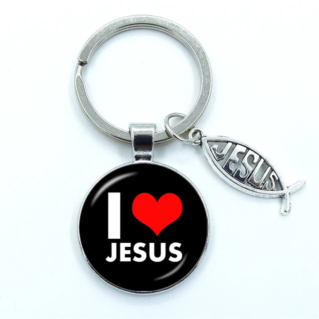 I Love Jesus Sleutelhanger