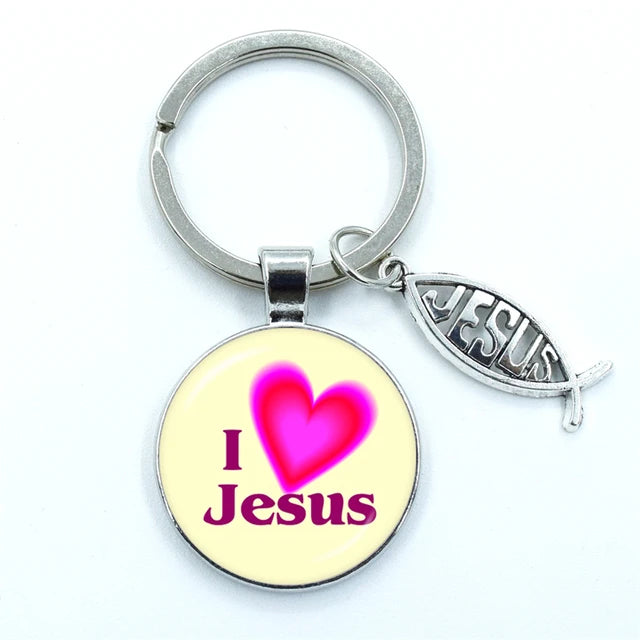I Love Jesus Sleutelhanger