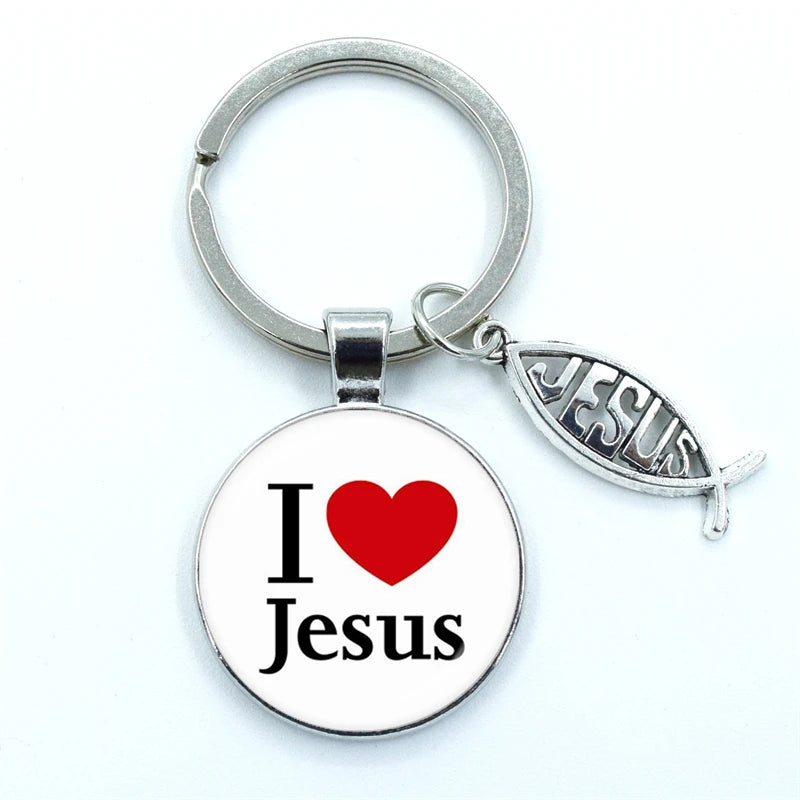 I Love Jesus Sleutelhanger