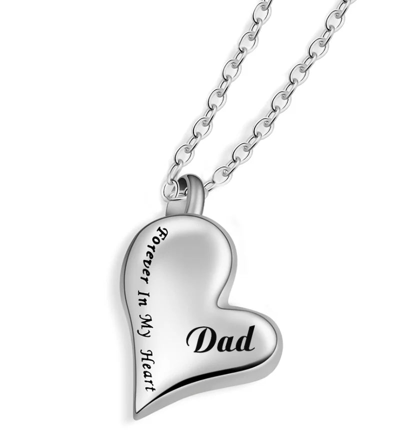 Forever in My Heart Urn Ketting - Zodat zij altijd bij ons zijn