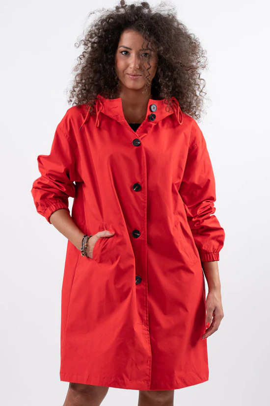 Windbreaker Regenjas met Capuchon