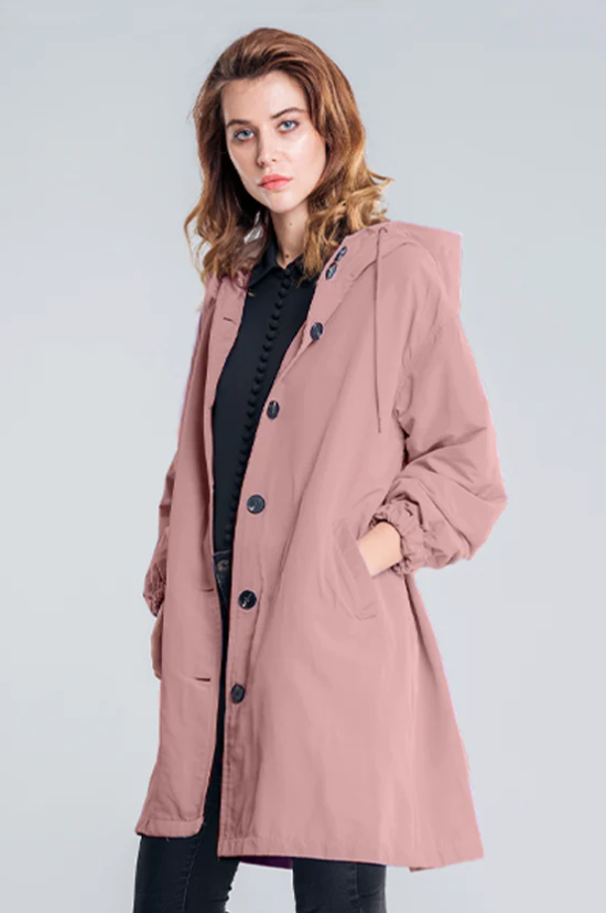 Windbreaker Regenjas met Capuchon