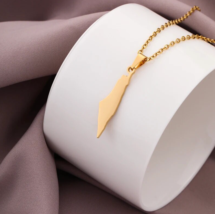 PALESTINA KETTING - SILVER/GOLDEN PLATED