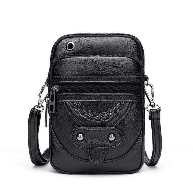 Eloise | Vintage leren crossbody tas