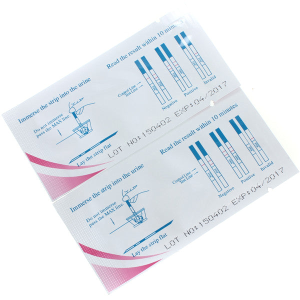 Ovulatiestrips 20stuks - Bepaal de vruchtbare dagen