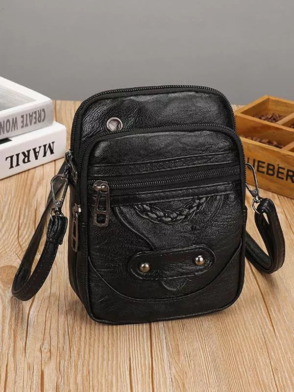 Eloise | Vintage leren crossbody tas
