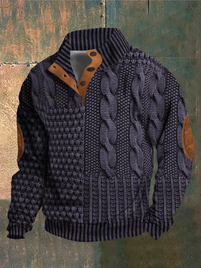 Casual Retro Print Sweatshirt (1+1 GRATIS)