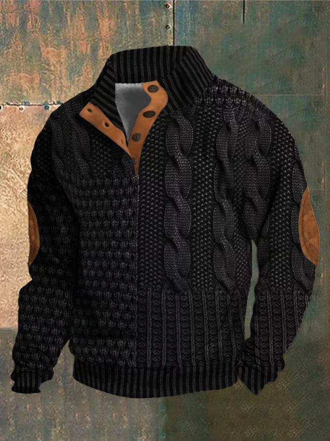 Casual Retro Print Sweatshirt (1+1 GRATIS)