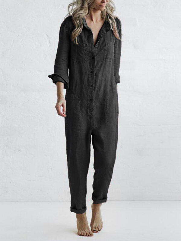 Sophie™ | Jumpsuit met lange mouwen