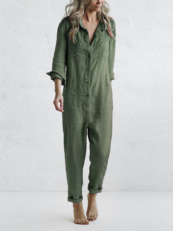 Sophie™ | Jumpsuit met lange mouwen