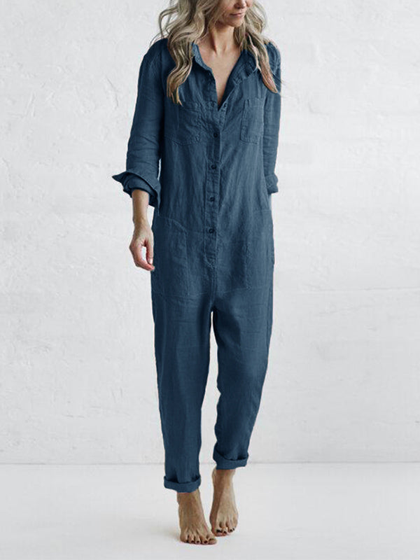 Sophie™ | Jumpsuit met lange mouwen