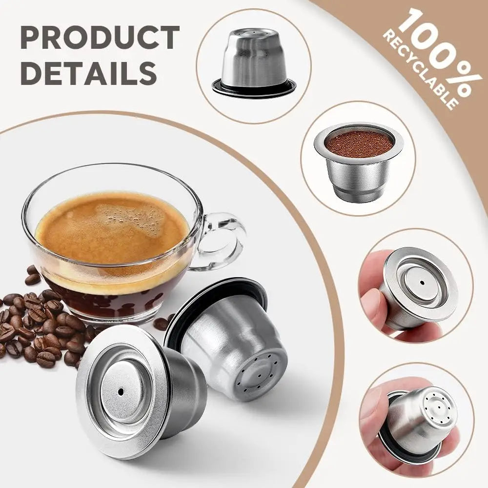Greenpads™ - Herbruikbare koffie capsules voor Nespresso